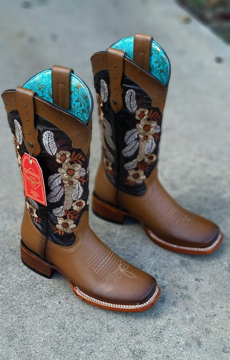 Wade Square Toe Cow Leather Quincy Tabacco – Chepo'sWesternWear