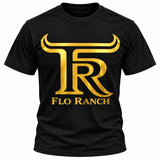 FLO RANCH Black & Gold T-Shirt