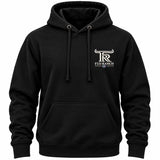 FLO RANCH Southwestern Back Graphic Hoodie- Black
